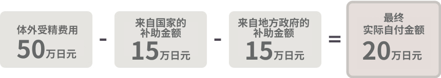 同时使用自治体的资助项目的情况
